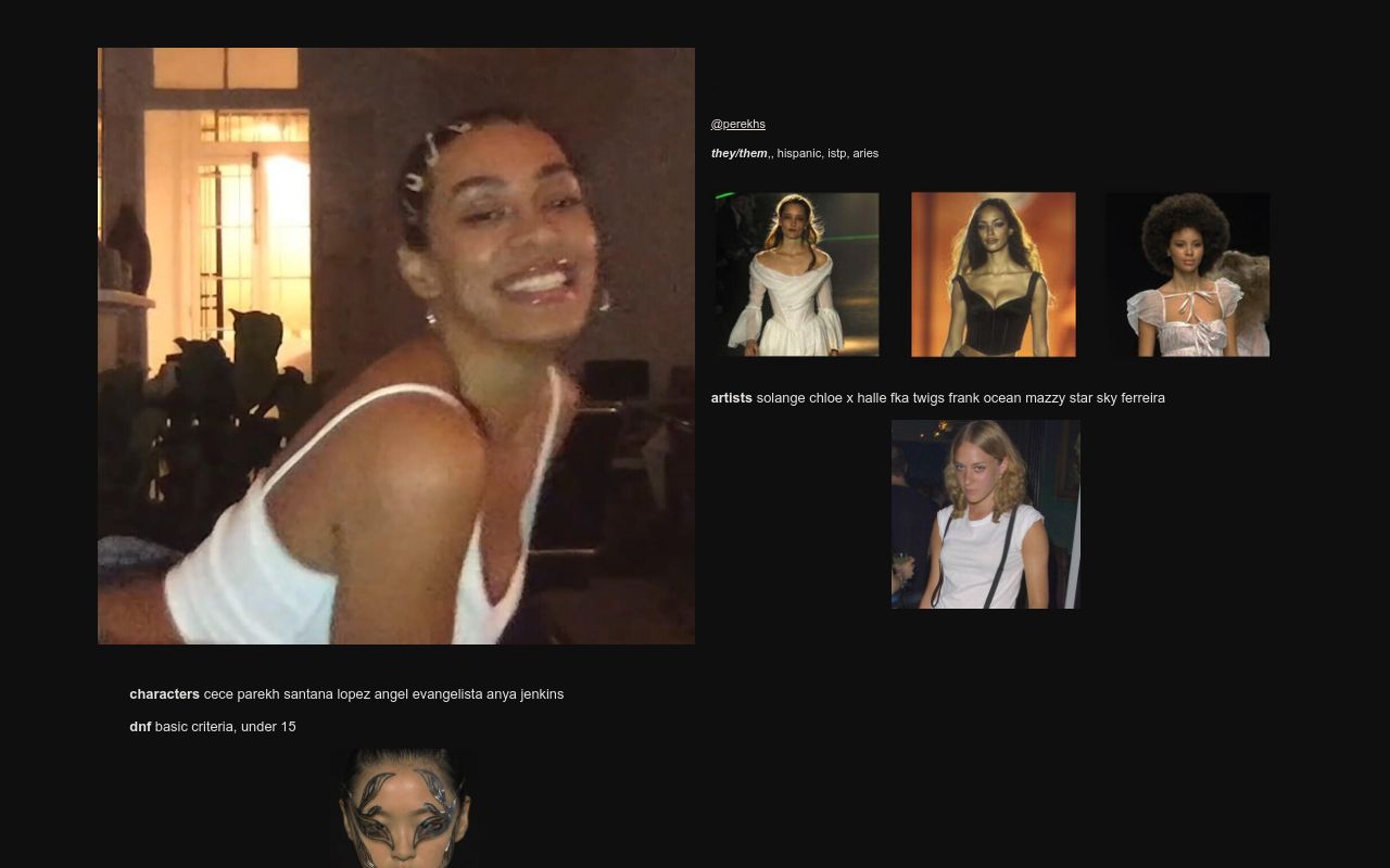 Carrd profile picture for @solange